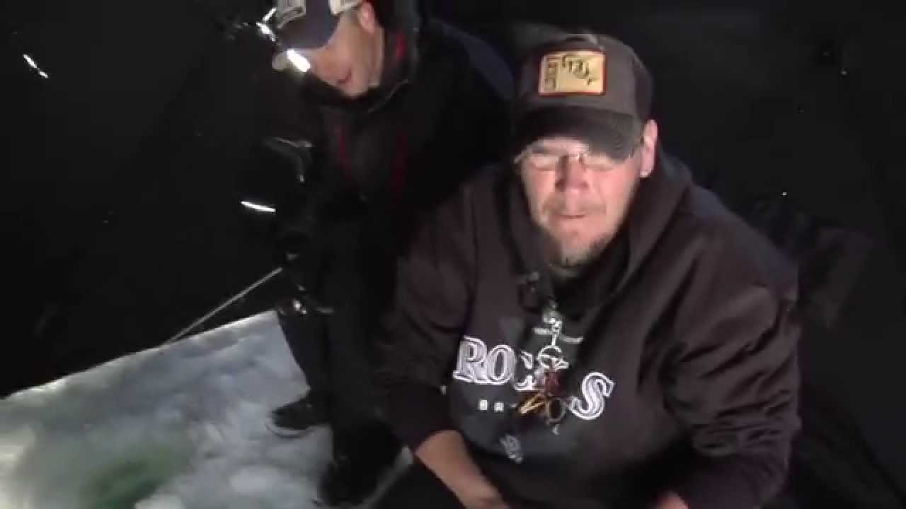 Colorado Tackle Pro teaches John Martin to ice fish
