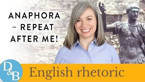 Anaphora – Repeat after me!