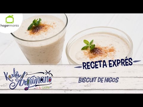 Receta Exprés: Biscuit de higos