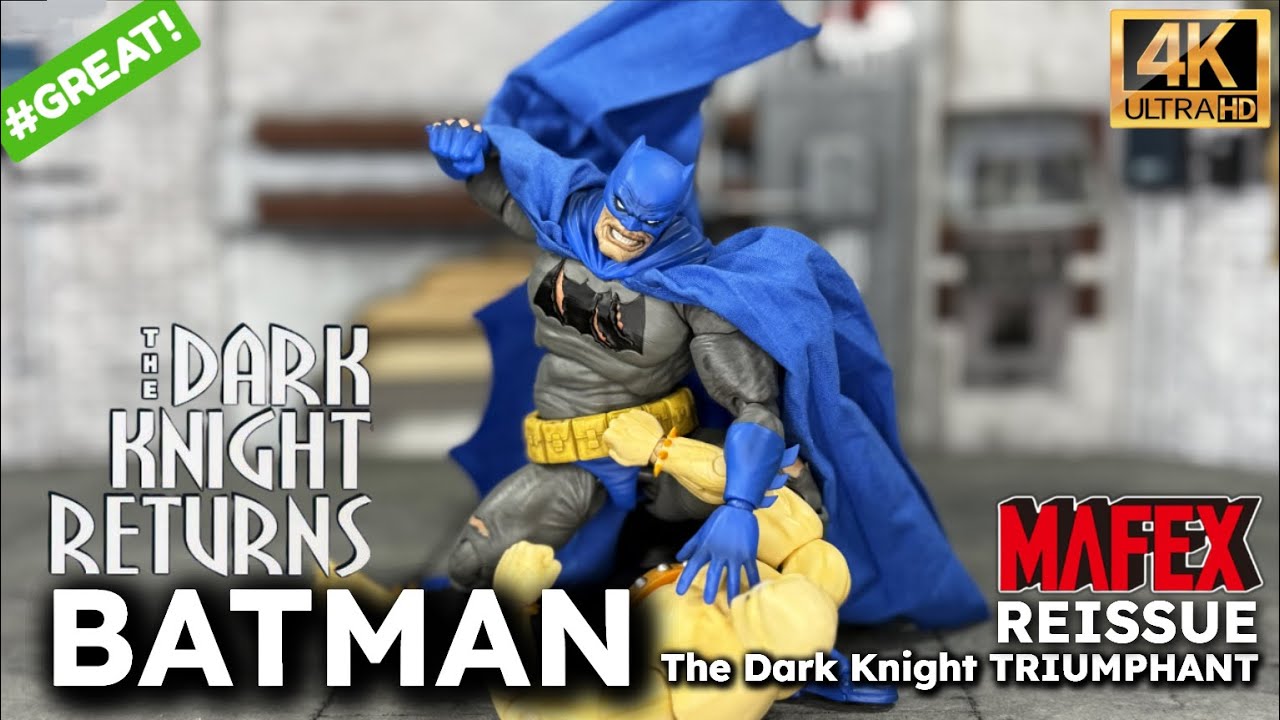 MAFEX Batman The Dark Knight Triumphant Reissue 1/12 action figure