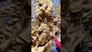 "AI Wood Carving Machine Creates Realistic Crocodile Design | Modern vs Traditional Wood Art" #facts