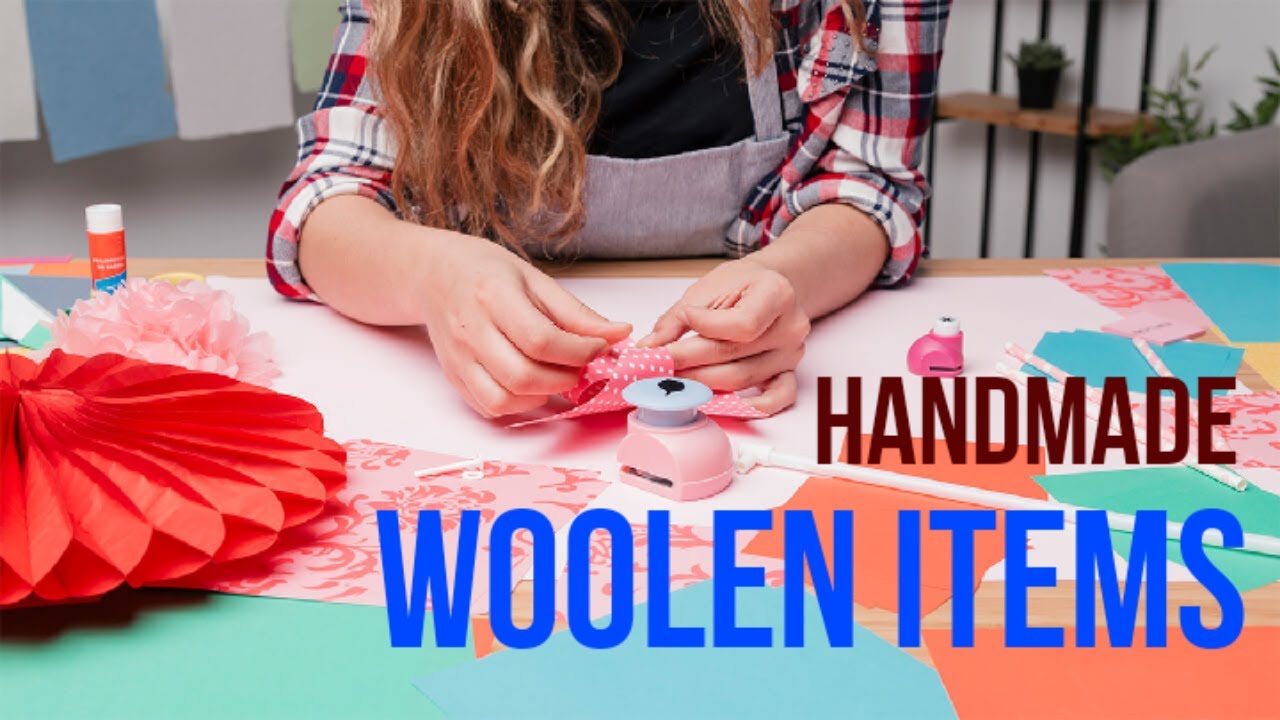 Amazing Handmade Woolen Craft Collection | Simple & Easy Woolen Sweaters, Torans, Flowers & more..