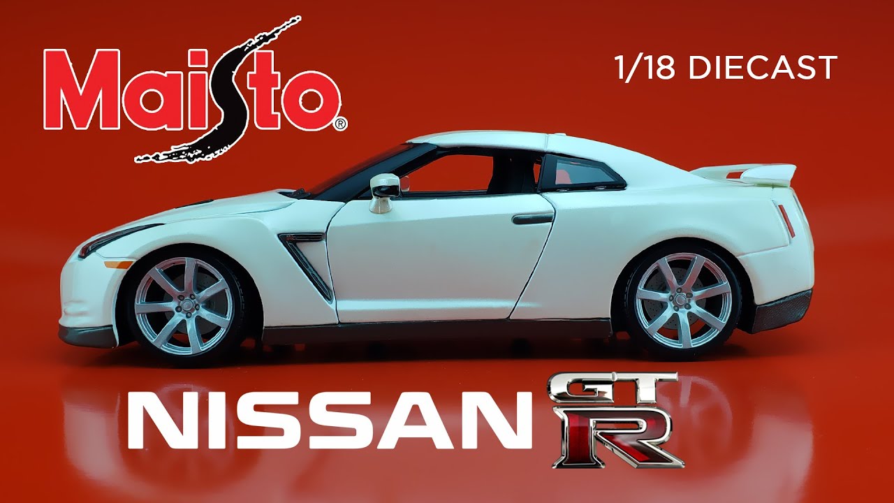 2009 Nissan GT-R (R-35) - 1/18 Maisto from Costco - YouTube