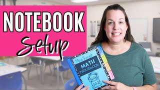 How I Set Up Notebooks for My Students (Step-by-Step!)