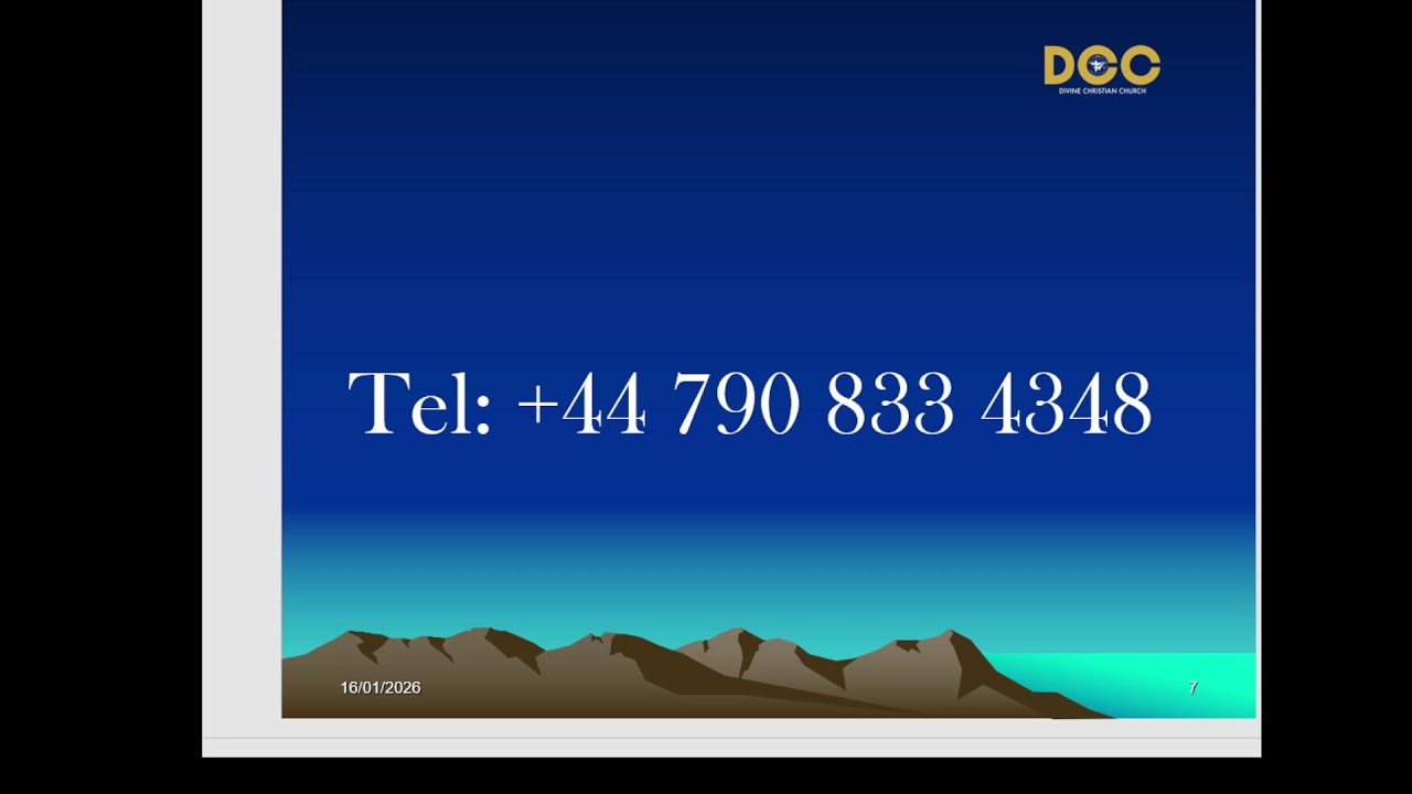 Divine Support Daily Revival Fellowship - Pressing Towards The Mark  - Part  5