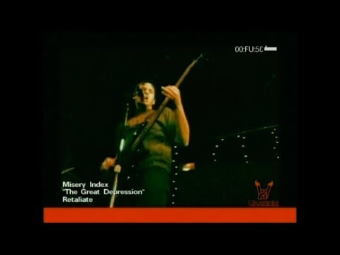 Misery Index - The Great Depression (Official Video)