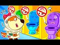 من فضلك ، Lucy يحتاج إلى الذهاب براز! - قصص الاطفال عن التدريب على استخدام الحمام | Wolfoo Arabic