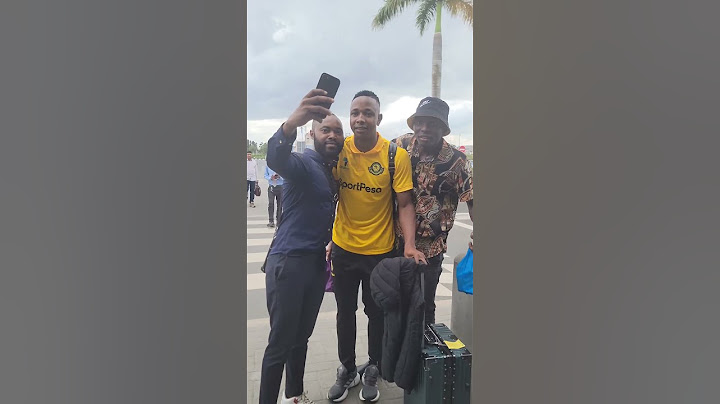 PRINCE DUBE AGOMBANIWA NA MASHABIKI WA YANGA AIRPORT