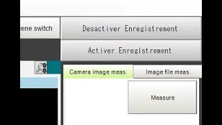 OMRON FH/FHV Logging Enable/Disable Buttons