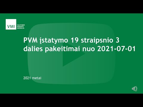 Video: Kaip Užpildyti PVM Mokėjimo Nurodymą