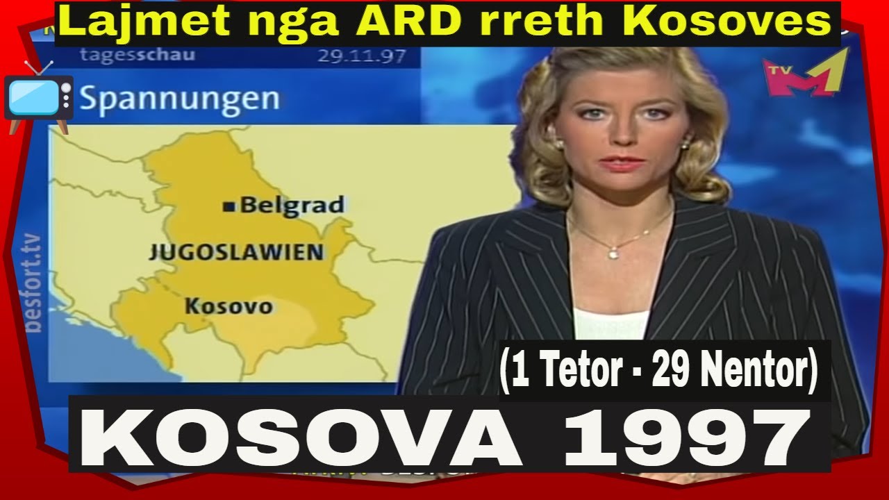 Kosova 1997 Lajmet 1 Tetor 29 Nentor nga televizioni gjerman ARD
