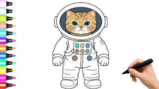 Como Dibujar a Gattatino Astronatino    Brainrot