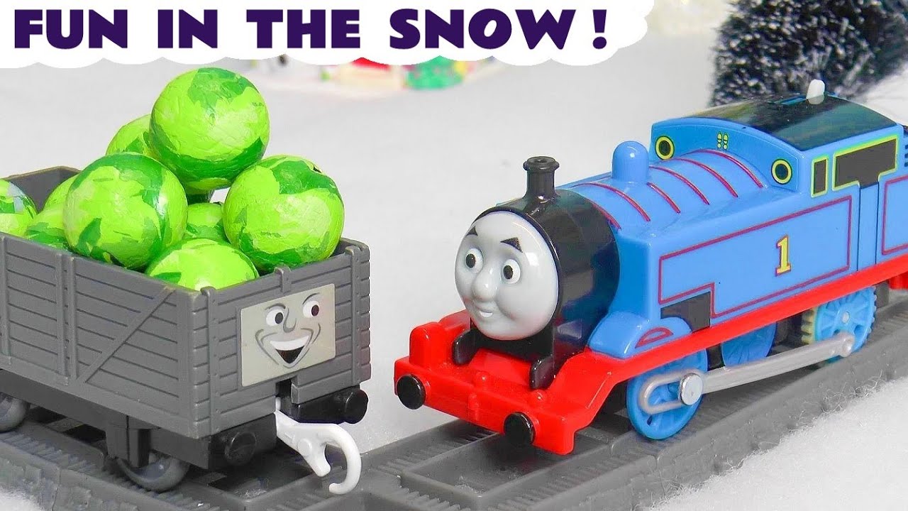 Troublesome Trucks In The Snow Toy Train Stories