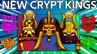 NEW CRYPT KINGS HAVE ARRIVED! HOW TO BEAT HORROR MODE! (The House TD Roblox)