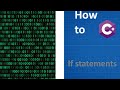 How to C# | From Zero to If Statements