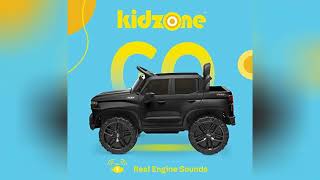 Kidzone Chevrolet Silverado Ride-On Truck: LED Lights, Remote Control, MP3!