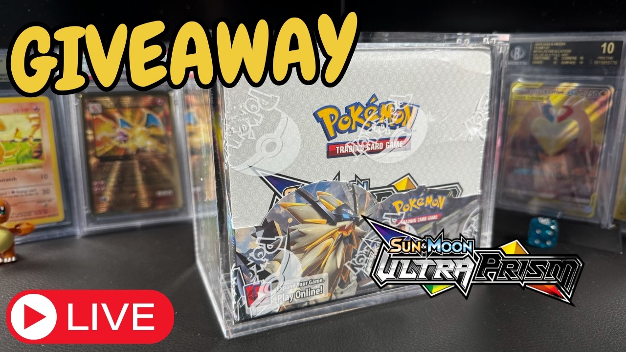 Let's Open a Pokemon Ultra Prism Booster Box!