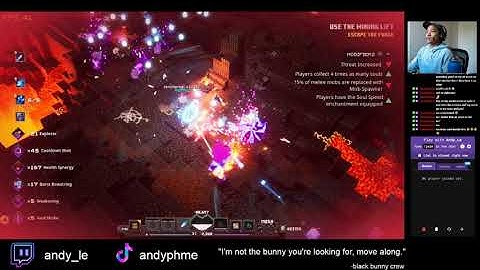 Minecraft Dungeons No Cooldown Warrior Apocalypse 25 Fiery Forge Daily Trial pt.1