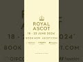 Two weeks since the thunderous #RoyalAscot roar greeted Frankie's final Gold Cup triumph | #Shorts