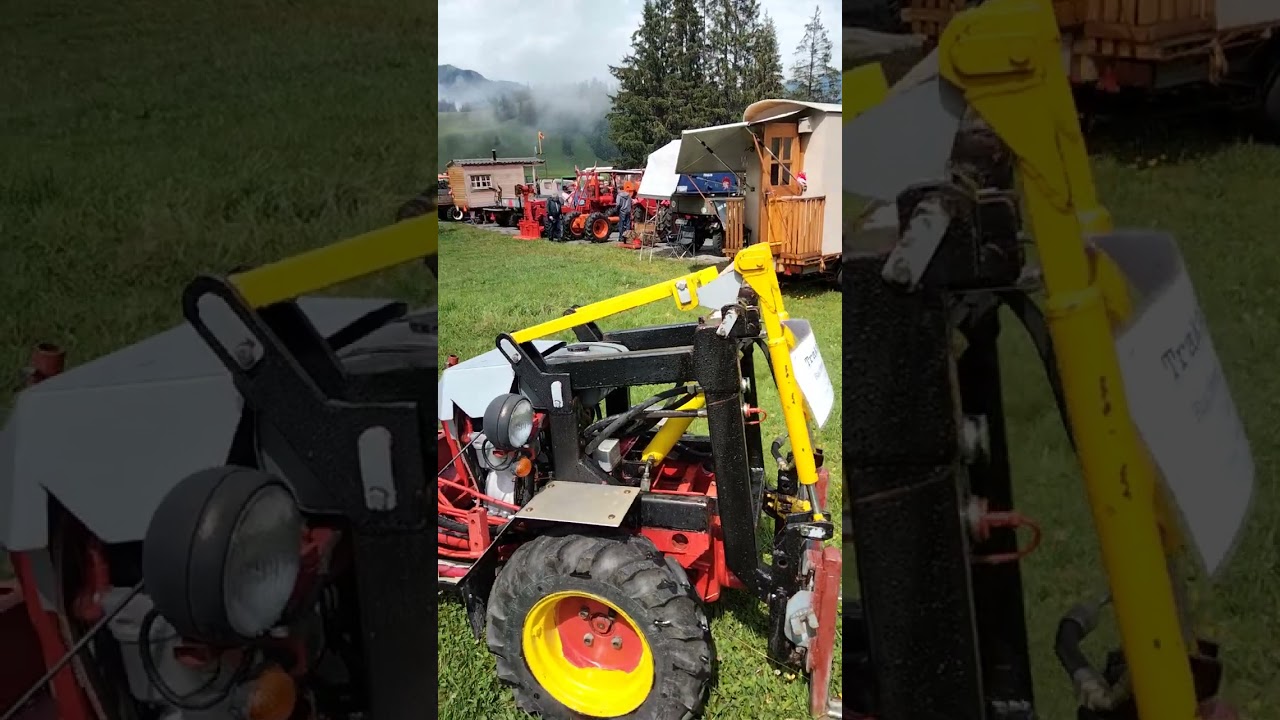 Traktor Oldtimer treffen auf dem Rosberg im simmentahl 🇨🇭😎