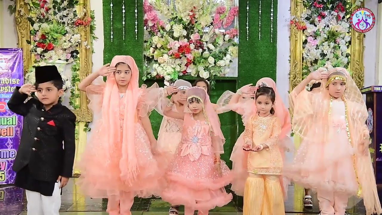 #paradise Zameen o asman har zuban se La ilah nikla by paradise schooling system 