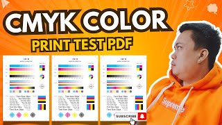 FREE CMYK COLOR TEST PRINT PAGE | PDF READY TO PRINT | PRINTER MAINTENANCE