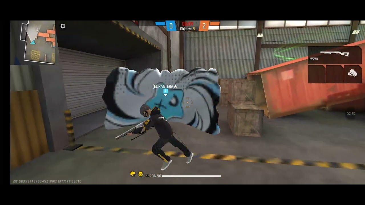 Regalo 4 rondas y termino remontando lobo solitario free fire 