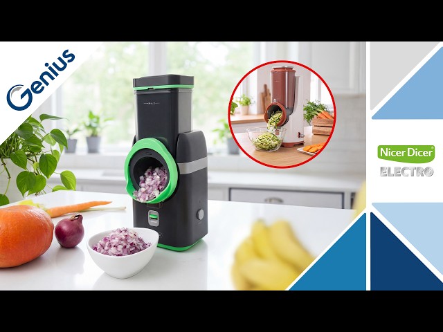 GENIUS | Nicer Dicer Electric - TV Offer