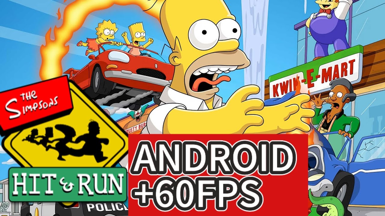 Simpsons Android SIMPSONS HIT & RUN en ANDROID +60FPS #simpsons #simpsonsclips # ...