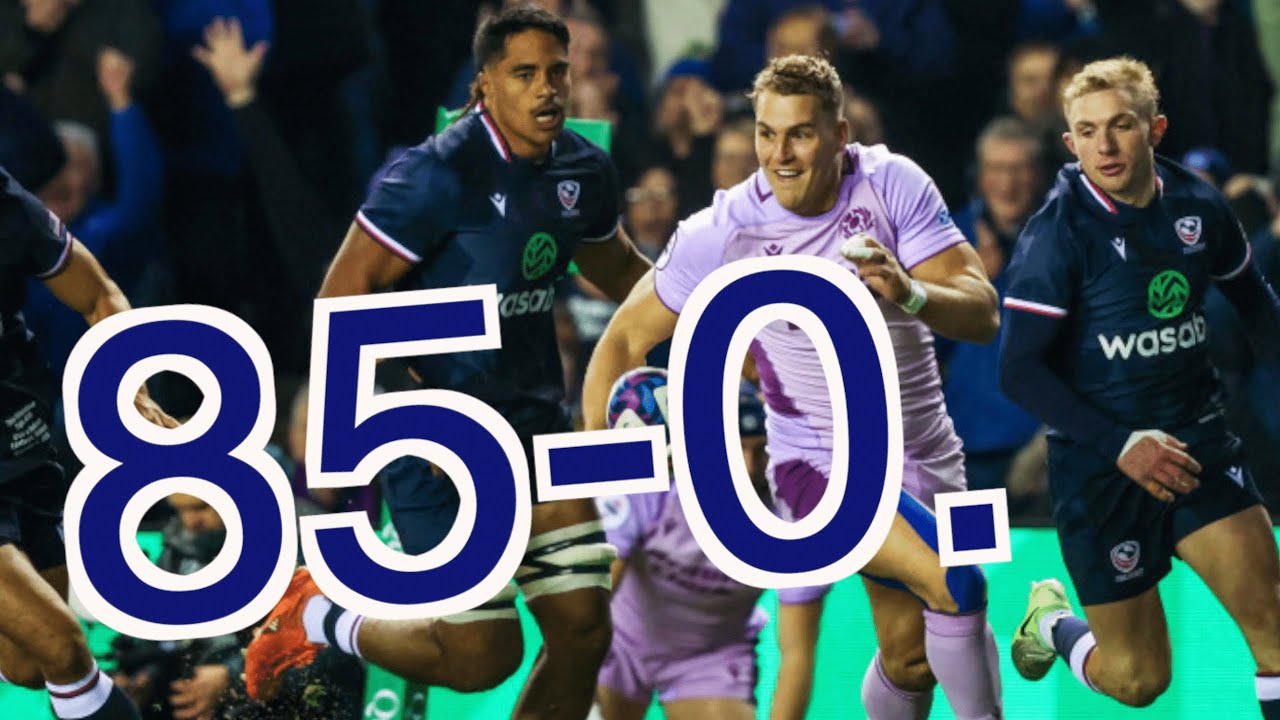 Итак, Шотландия разгромила США...