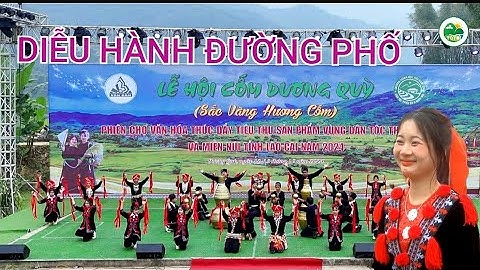 Diễu Hành Đường Phố LỄ HỘI CỐM DƯƠNG QUỲ 2024 Tại Sân Khấu Chính  | Thanh Quang Tây Bắc