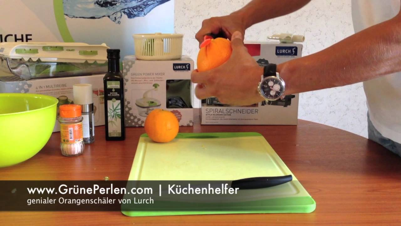 genialer Orangenschäler von Lurch