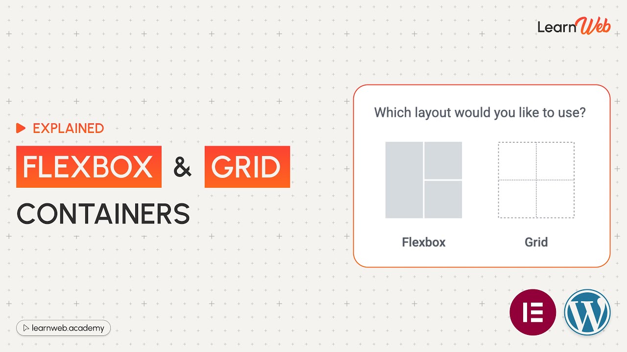 How Flexbox & Grid Container work in Elementor? Columns & Rows Explained