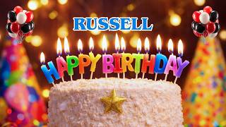 RUSSELL Happy Birthday To You 🎉 | Birthday Wishes & Song