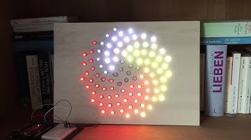 Fibonacci display, first working prototype