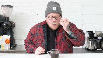 How to slurp coffee for tasting it better