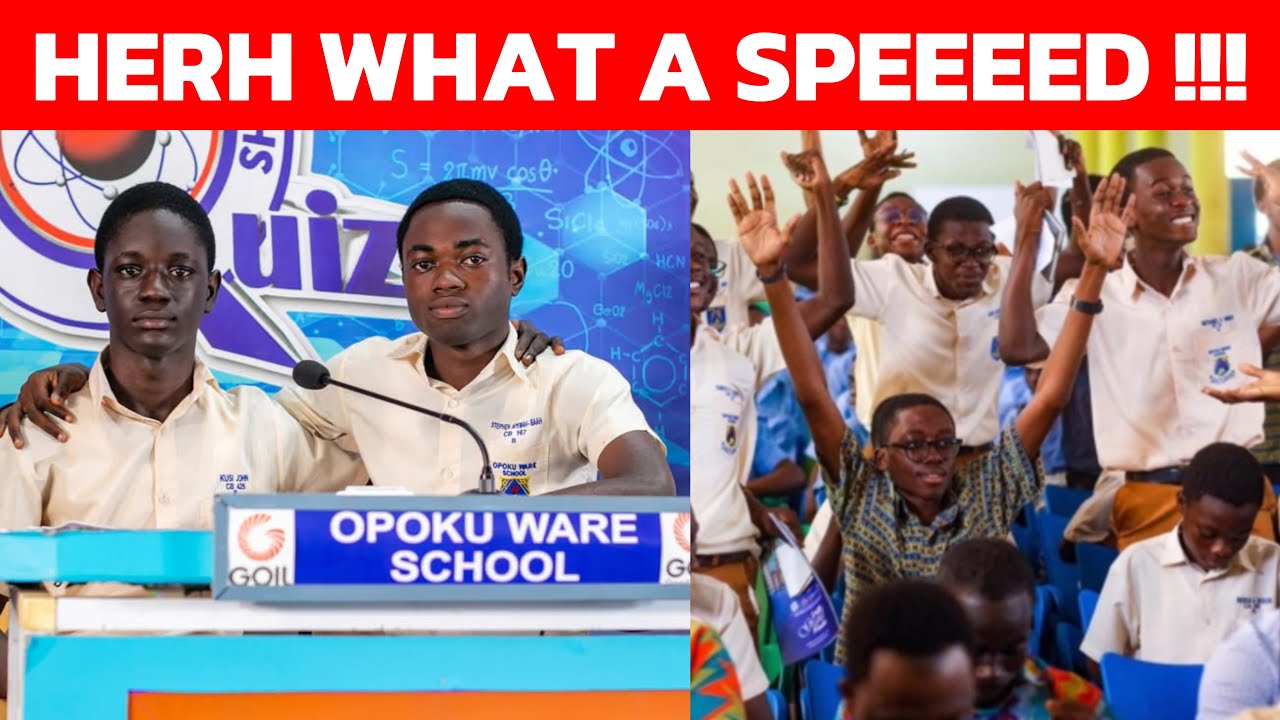 Huh🔥😱 What An Electrifying SPEED RACE By Opoku Ware School | 