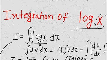 Integration of log X in Hindi | Surendra Khilery | in Hindi