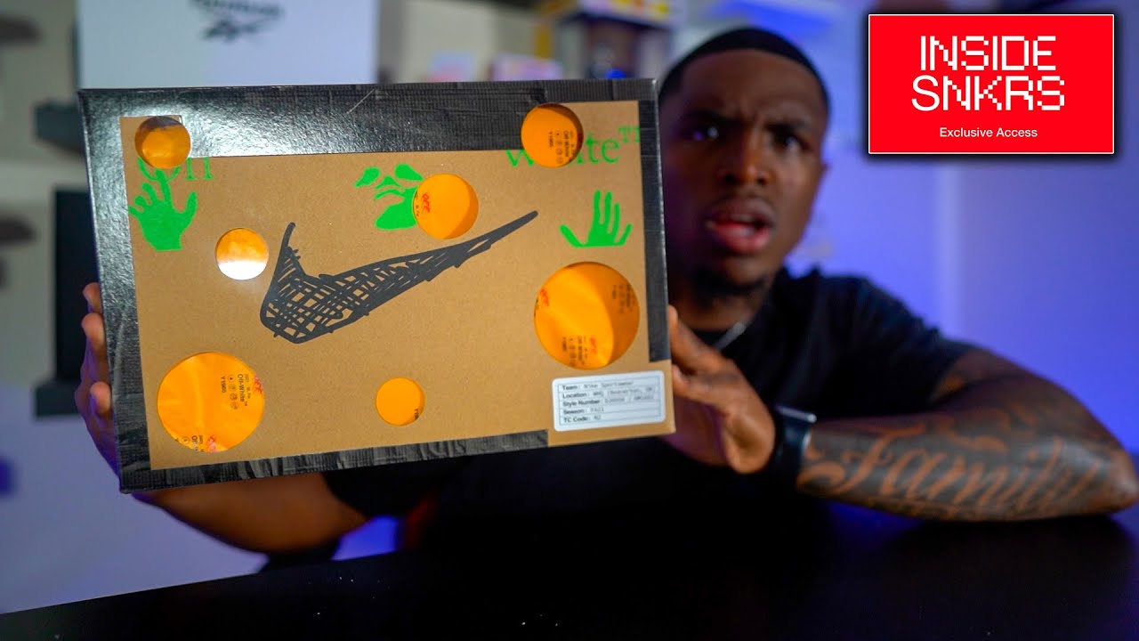 off white nike exclusive access