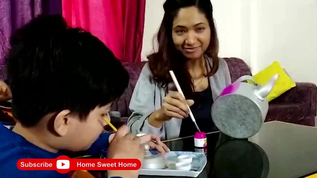 easiest way to paint kettle