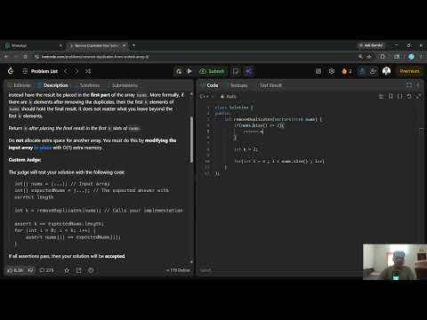 80. Remove Duplicates from Sorted Array II | LeetCode Solution