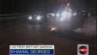 LIVE at Beetham protest