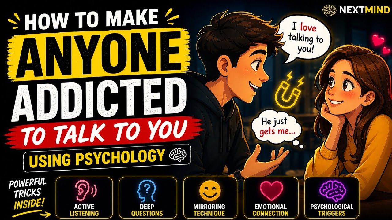 Psychological Tricks That Make Anyone ADDICTED to Talking to You (They ...