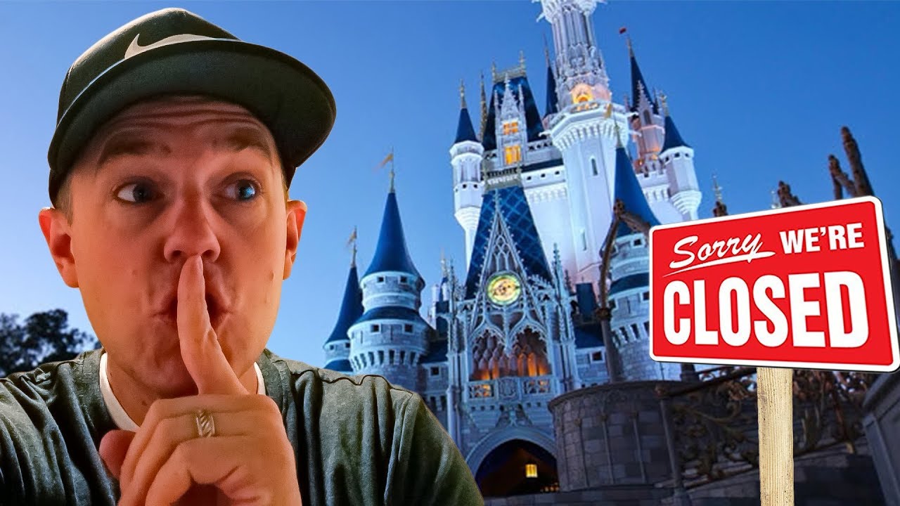 SNEAKING Into DISNEY WORLD Before It Opens! | Disney Channel Update