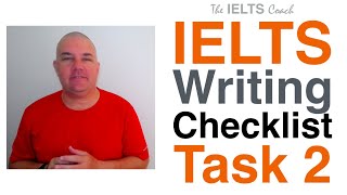 IELTS Writing Checklist For Task 2