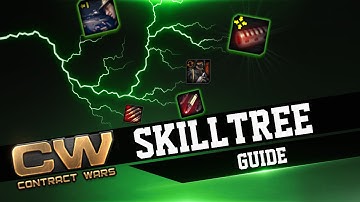 Contract Wars: Guide to THE BEST Skilltree!