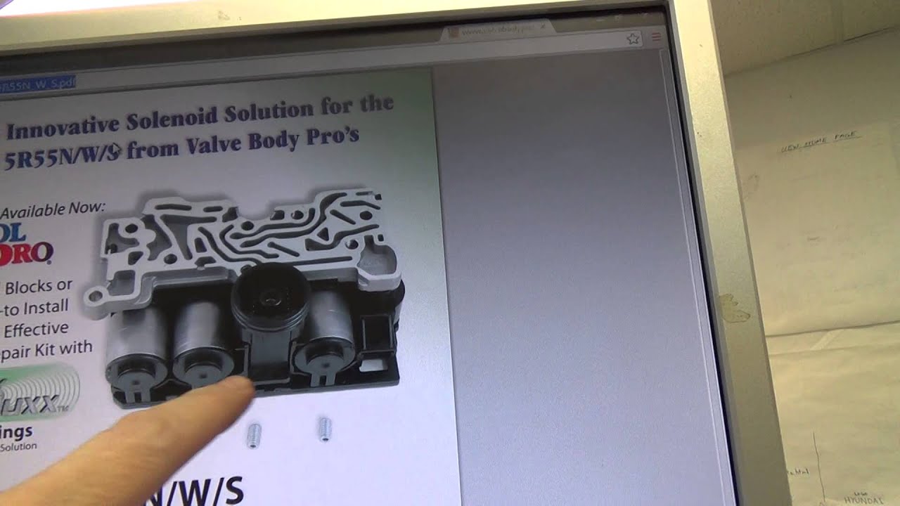 Valve Body Pro's 5R55Series Valve Body Pack Rebuild Kit Overview YouTube