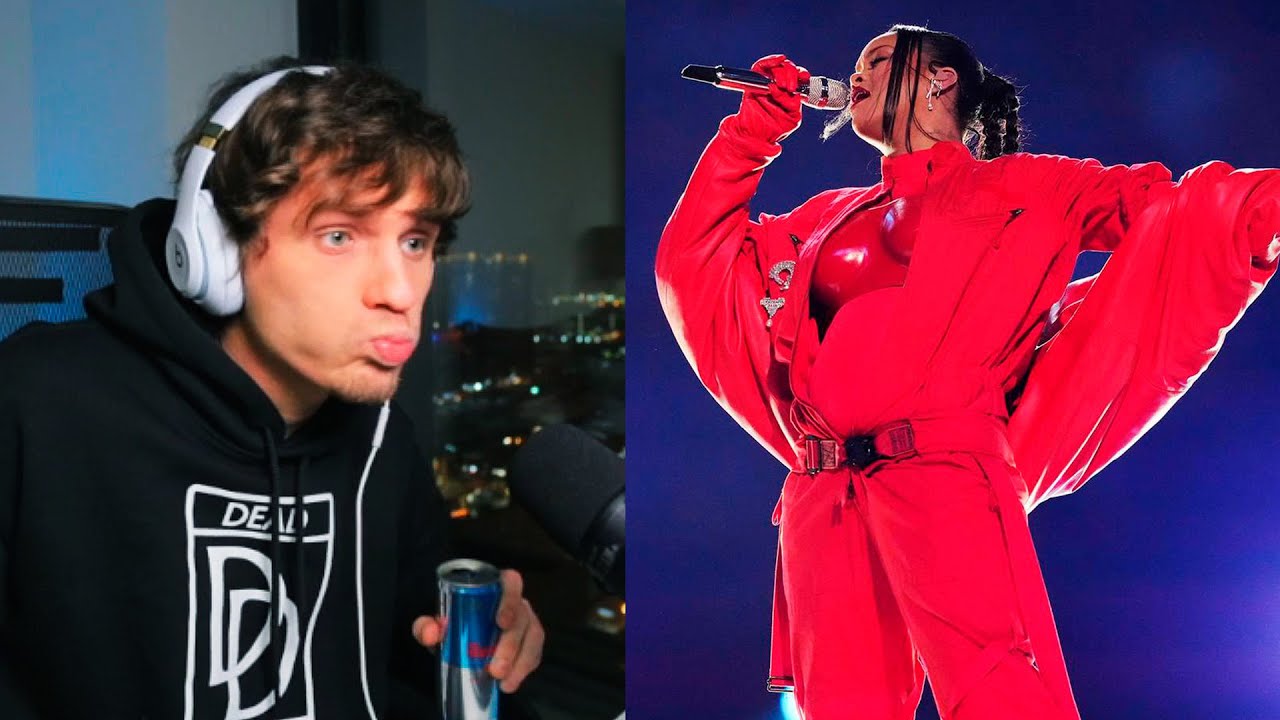 Выступление Рианны На Супербоул 2023 РЕАКЦИЯ