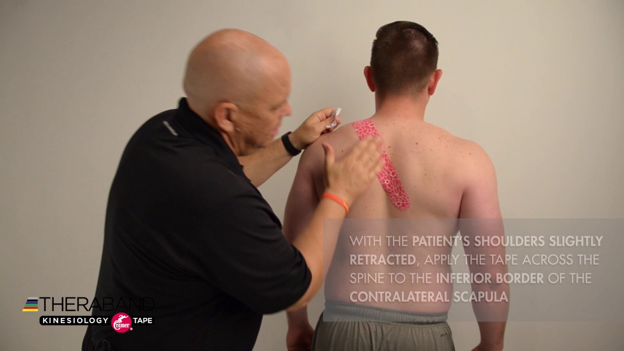 Postural Support Kinesiology Taping Technique