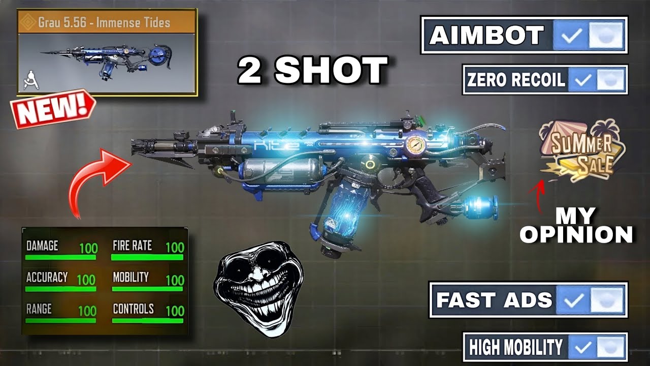 NEW "2 SHOT"  Grau 5.56  Gunsmith! its TAKING OVER COD Mobile in Season 11